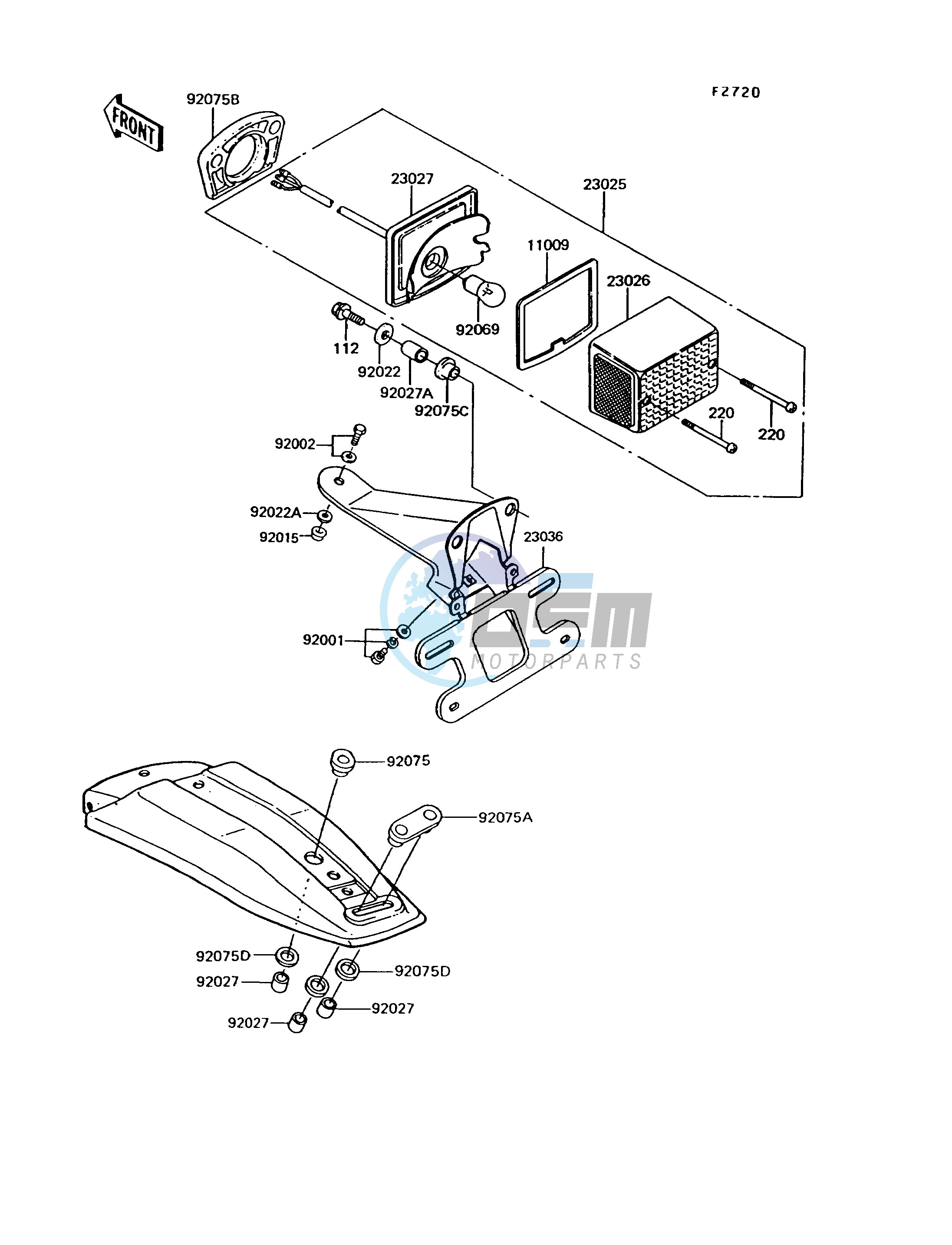 TAILLIGHT-- S- -