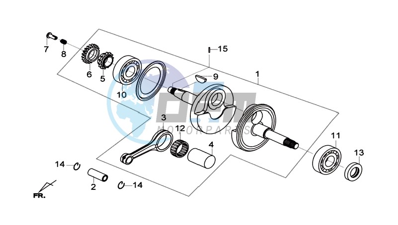 CRANKSHAFT / PISTON / PISTON RING