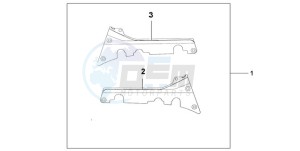 GL18009 Australia - (U / AB NAV) drawing CHROME P.STEP COV