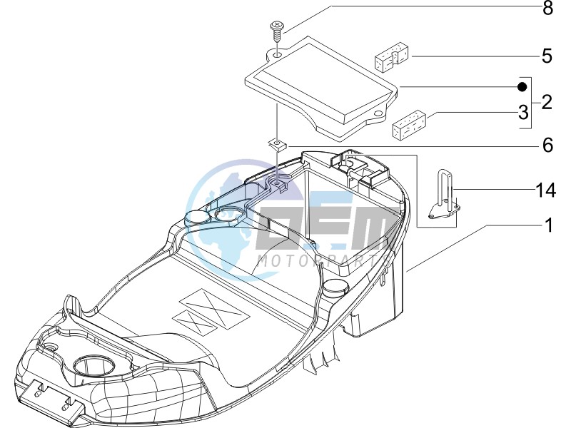 Helmet box - Undersaddle