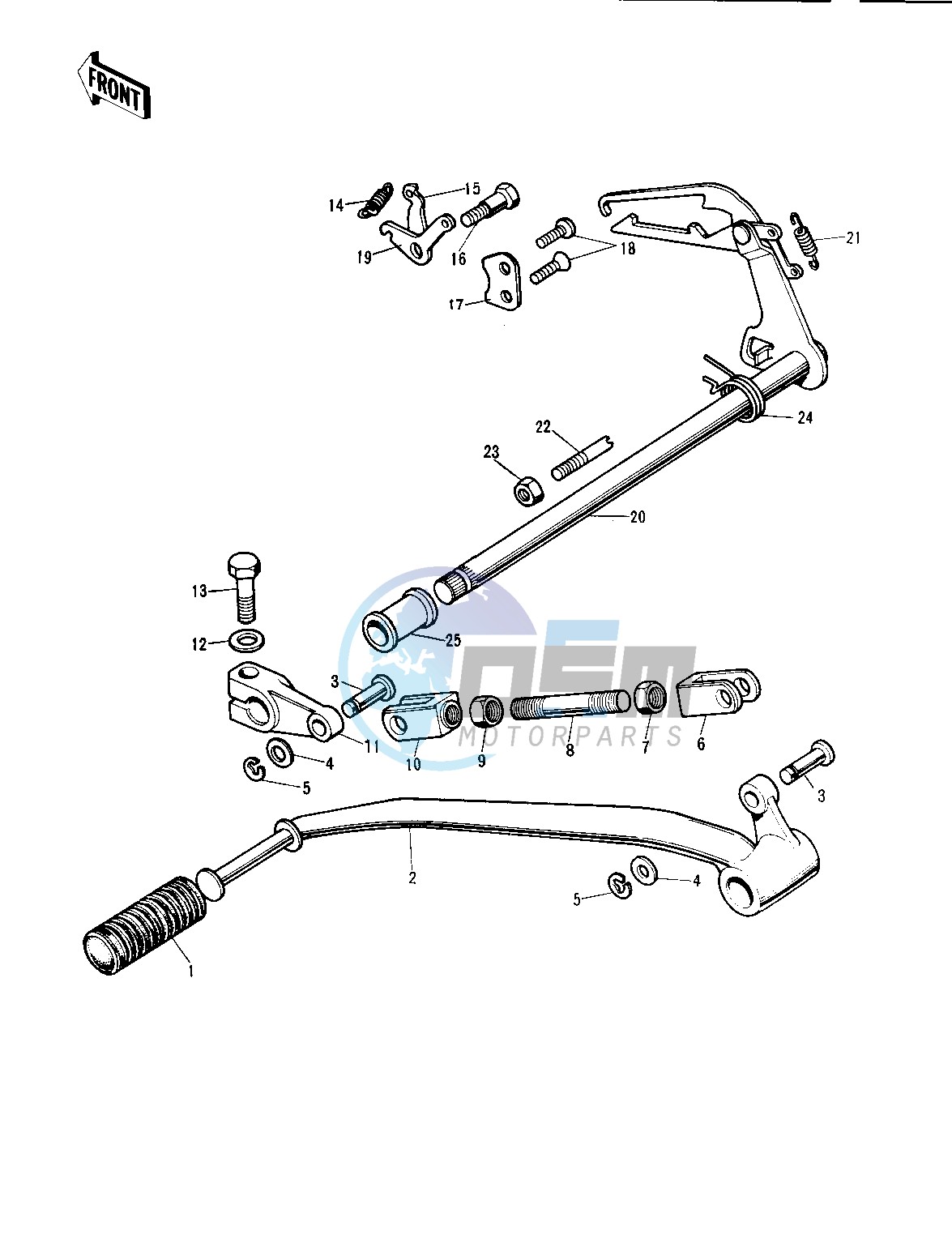 GEAR CHANGE MECHANISM