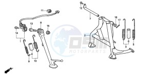 CB1000F drawing STAND