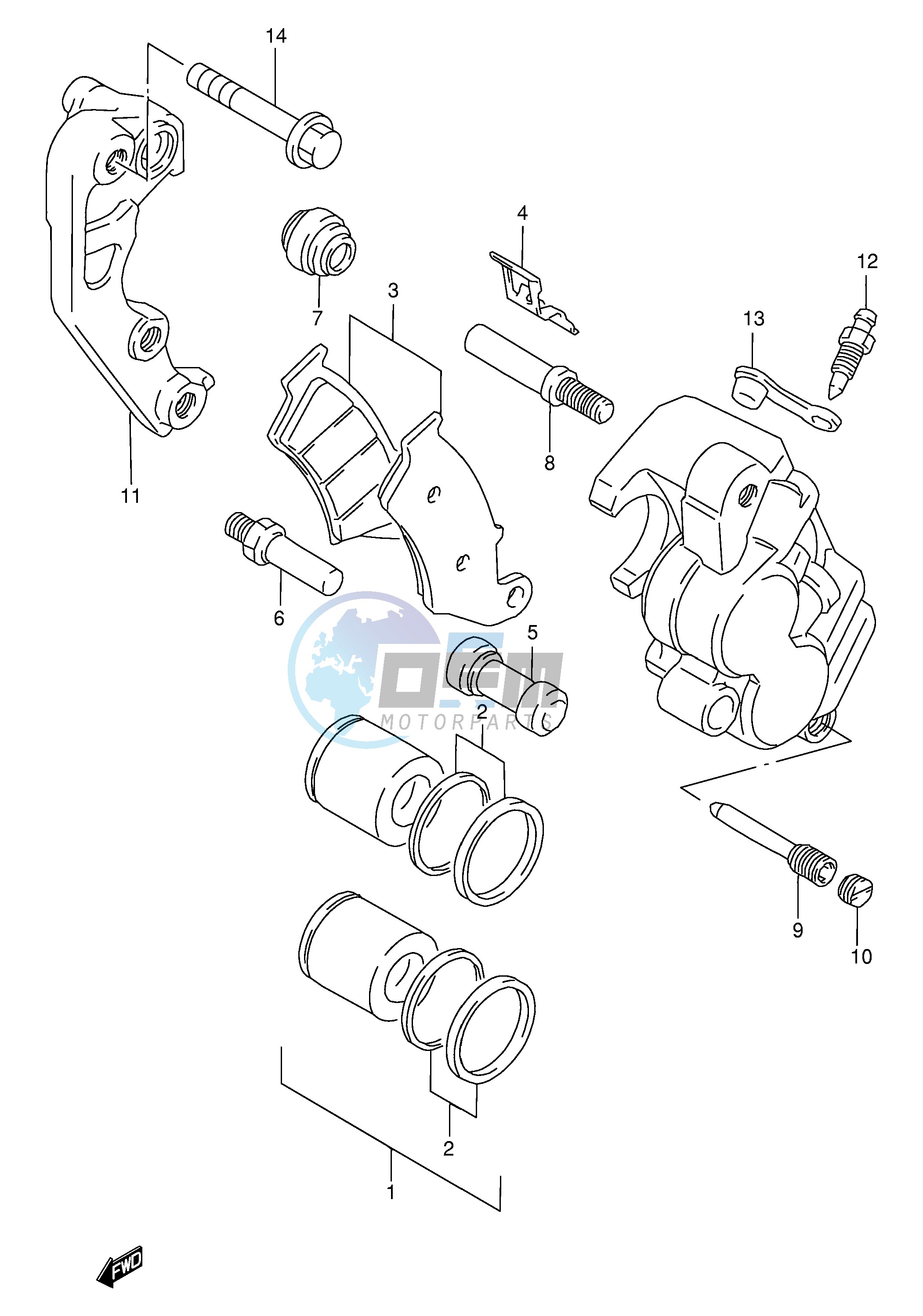 FRONT CALIPER