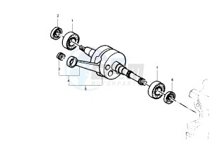 Liberty 50 drawing Crankshaft