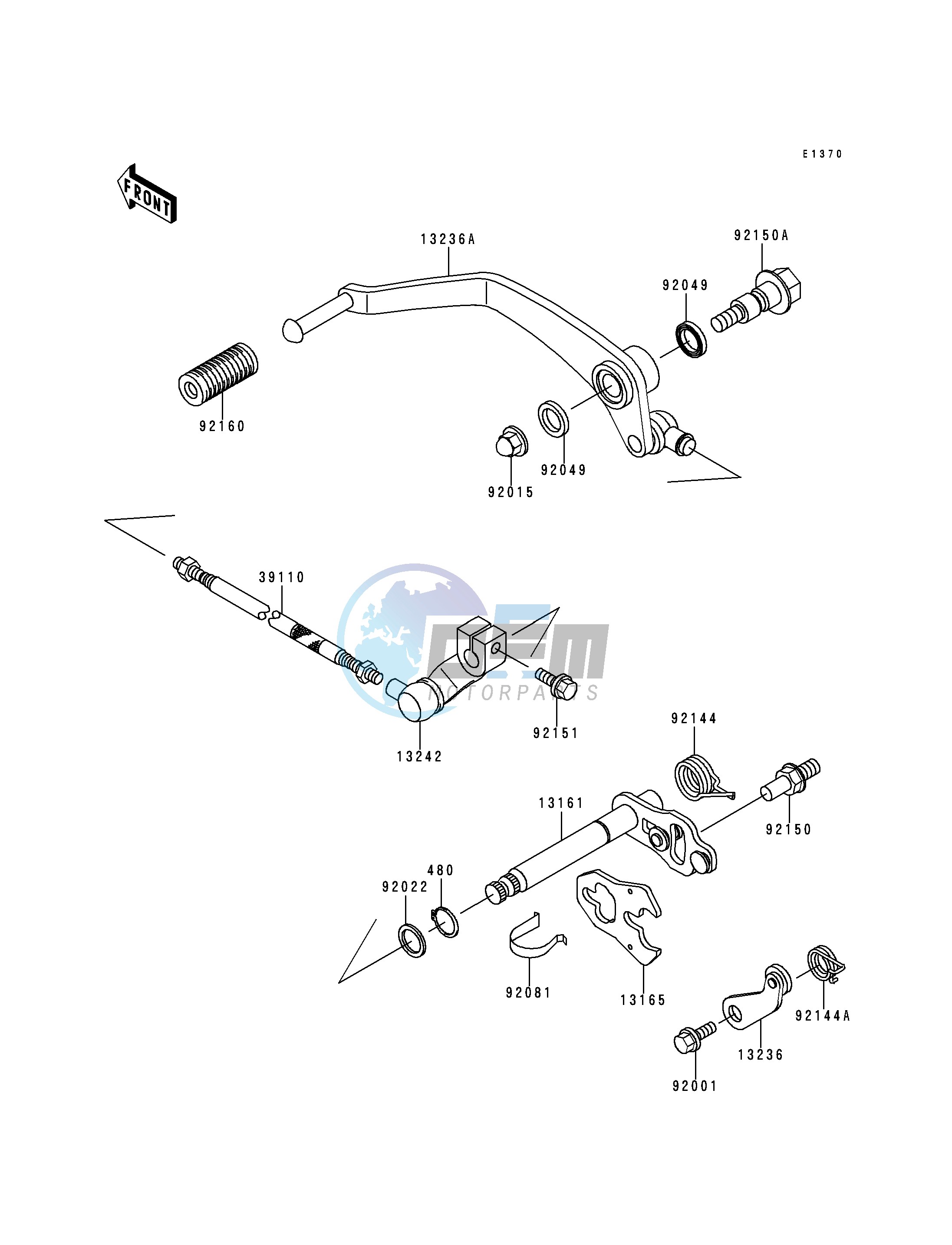 GEAR CHANGE MECHANISM