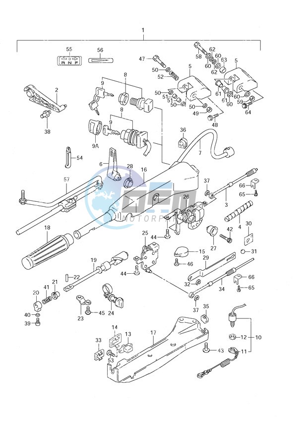 Tiller Handle