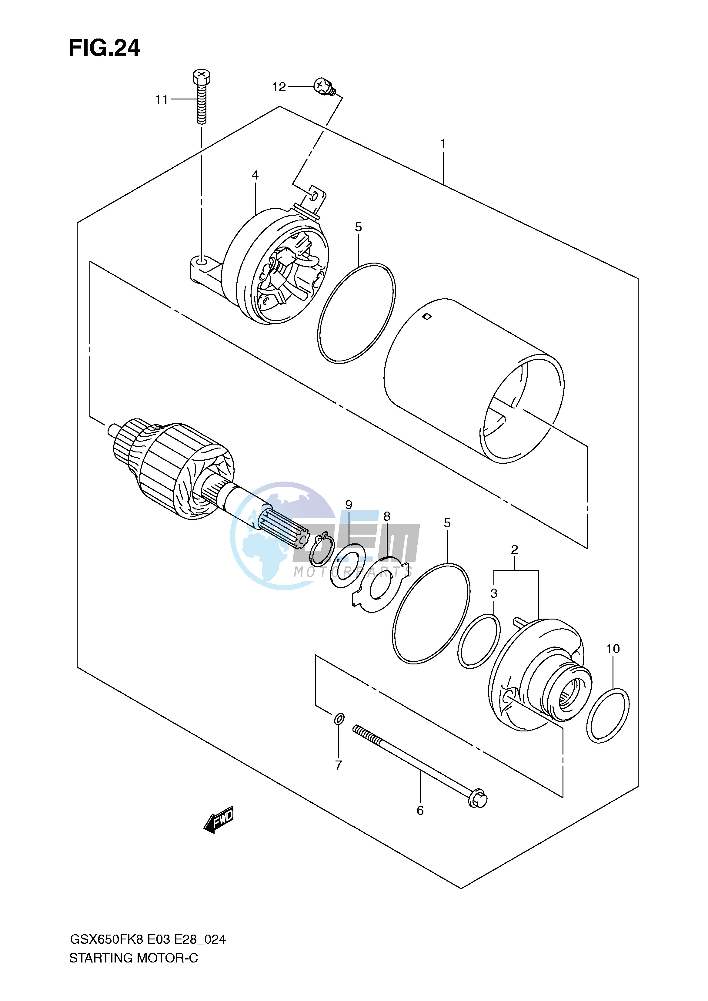 STARTING MOTOR