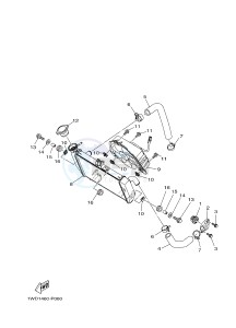 YZF-R3A 321 R3 (B02B B02C) drawing RADIATOR & HOSE