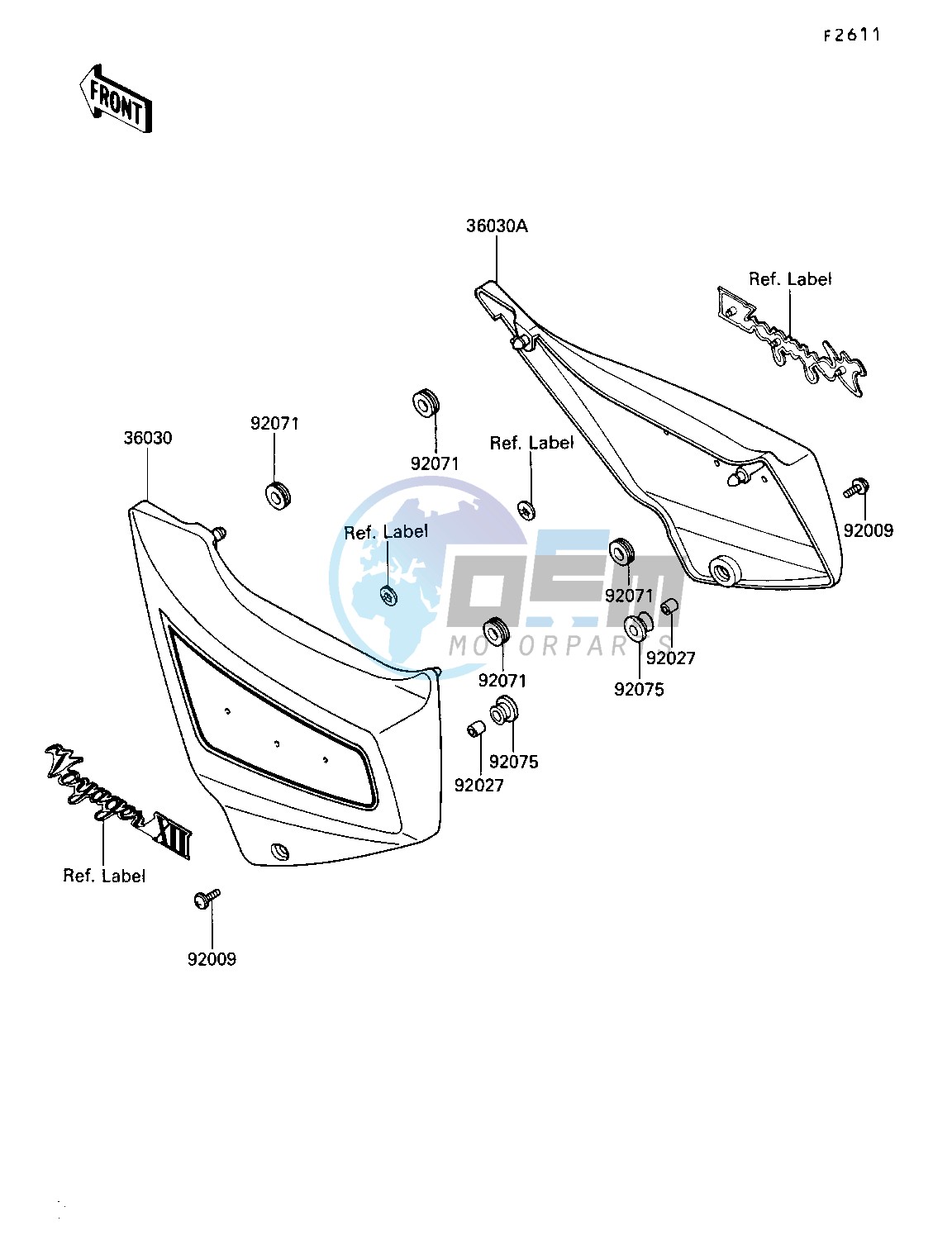 SIDE COVERS-- ZG1200-B6_B7- -