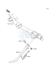 VN900_CLASSIC VN900B9F GB XX (EU ME A(FRICA) drawing Stand(s)