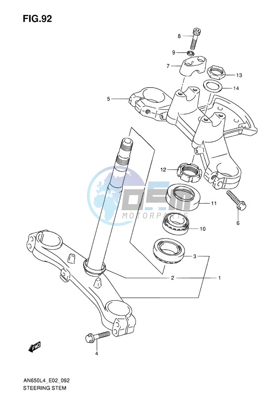 STEERING STEM