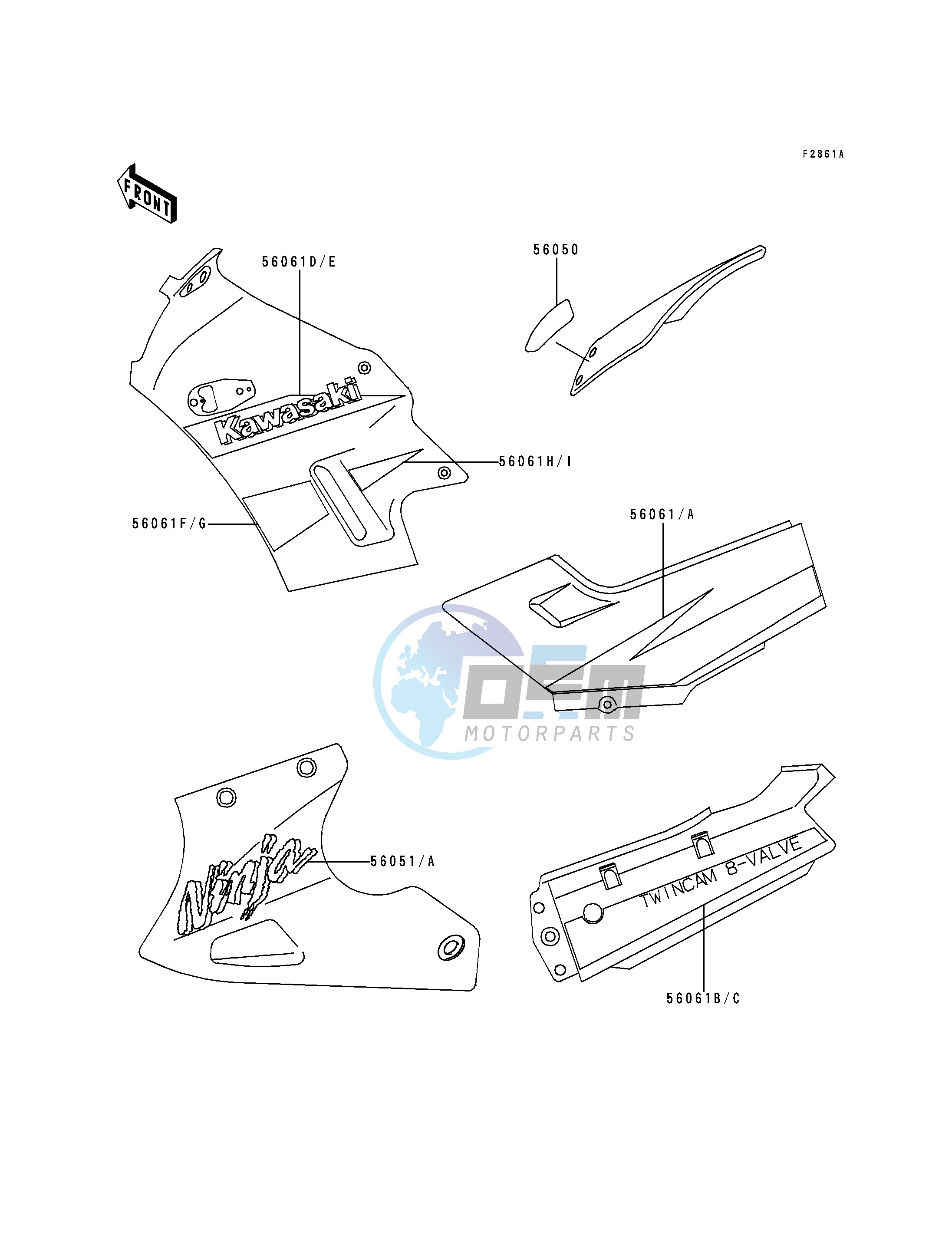 DECALS-- RED- --- EX250-F11_12- -