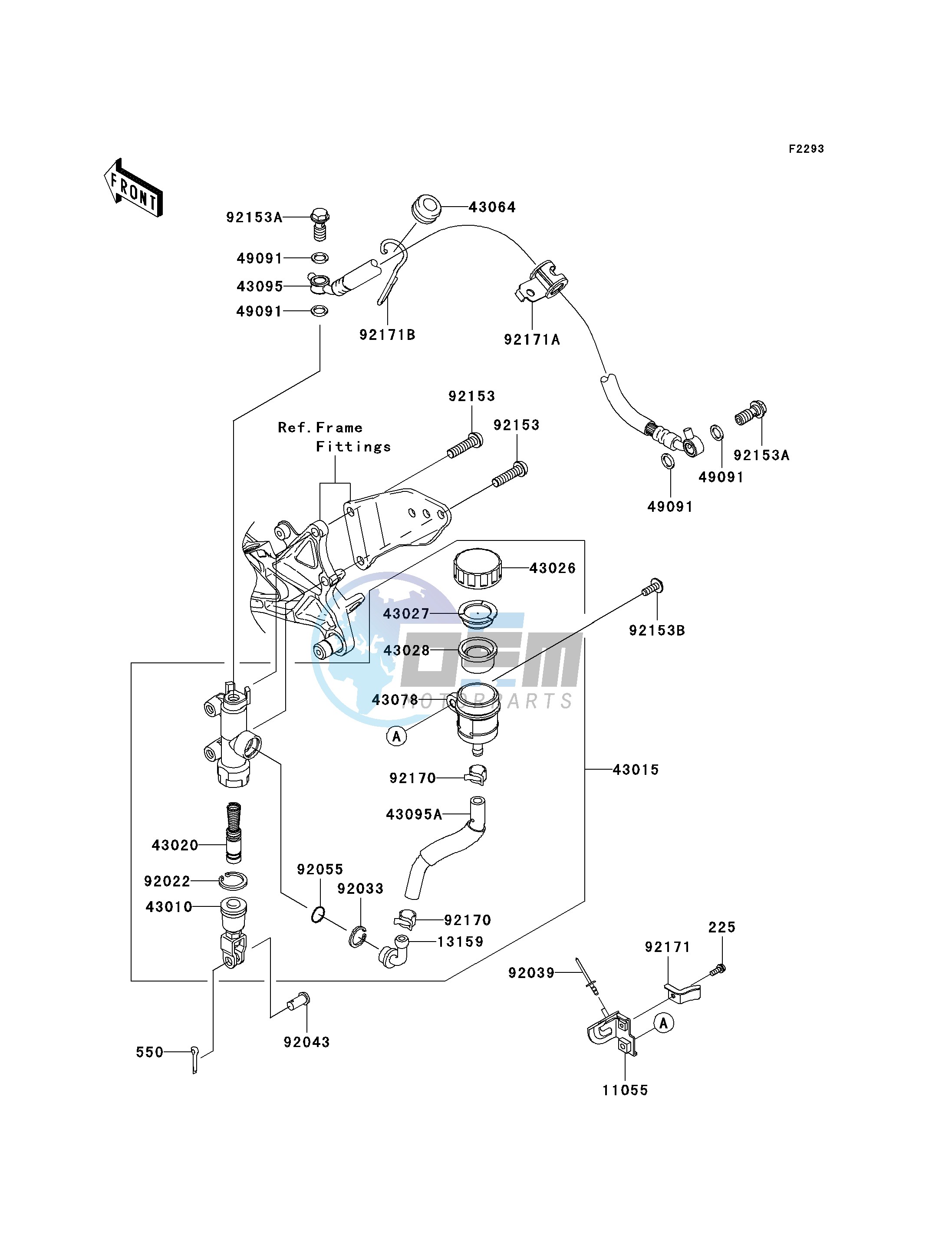 REAR MASTER CYLINDER