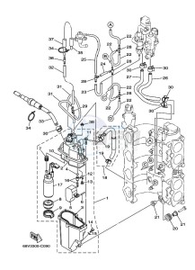 F115AETL drawing FUEL-PUMP