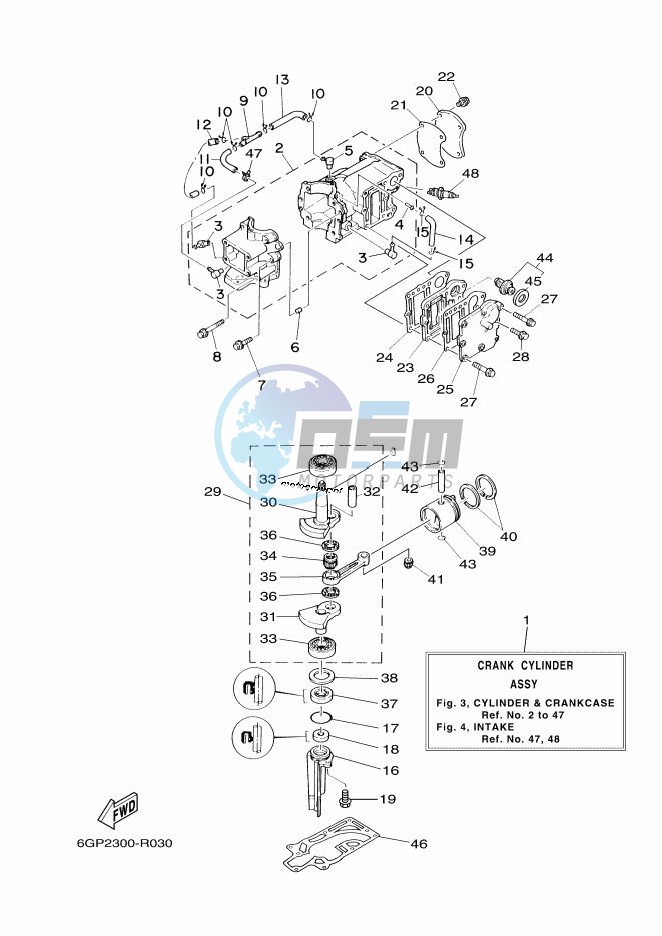 CYLINDER--CRANKCASE