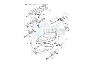 YP R X-MAX 125 drawing TAILLIGHT