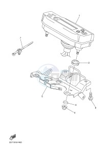 WR250X (32DP) drawing METER