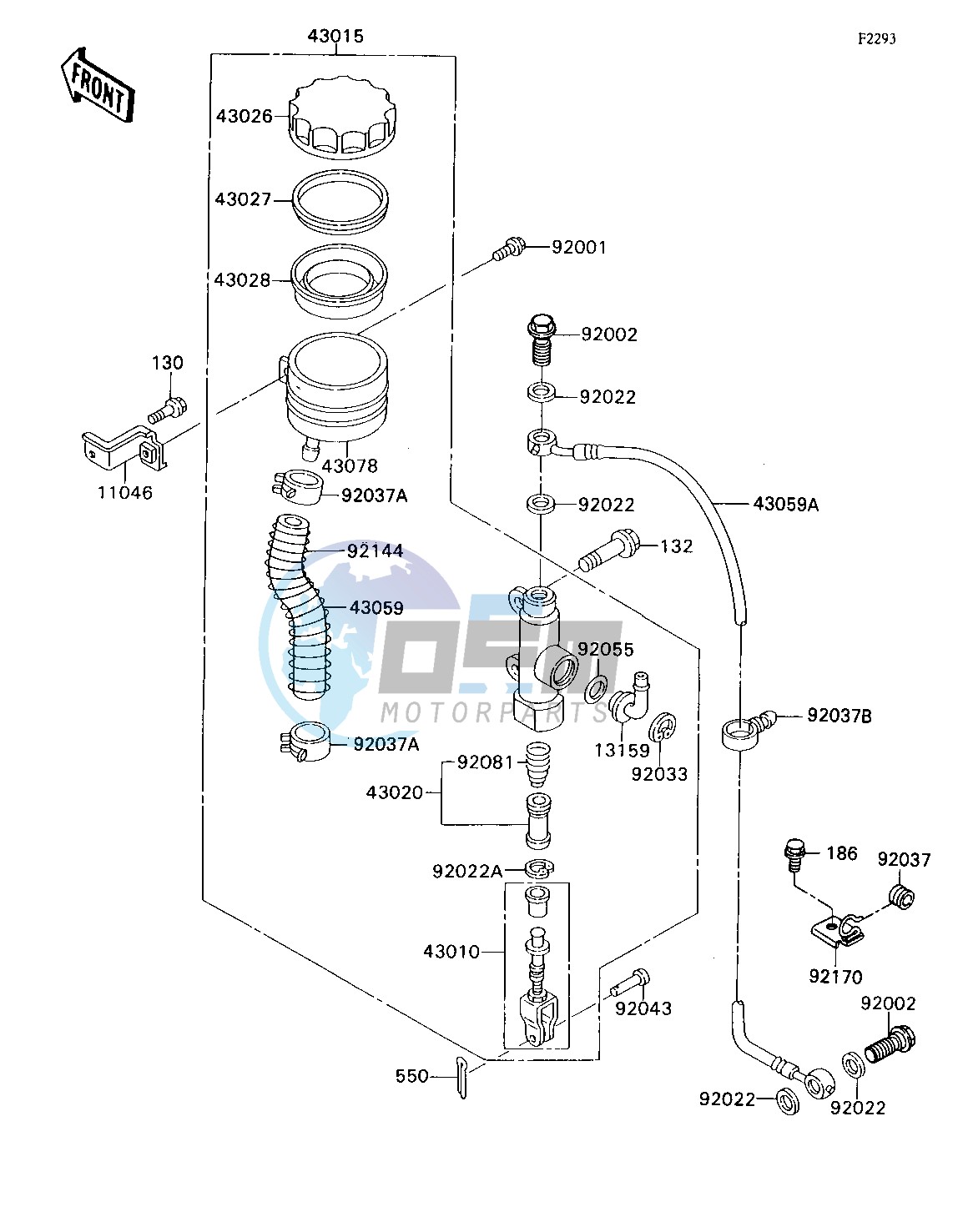 REAR MASTER CYLINDER