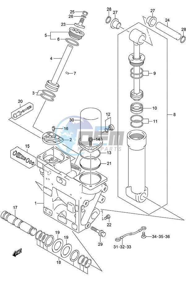 Trim Cylinder (Type: X)