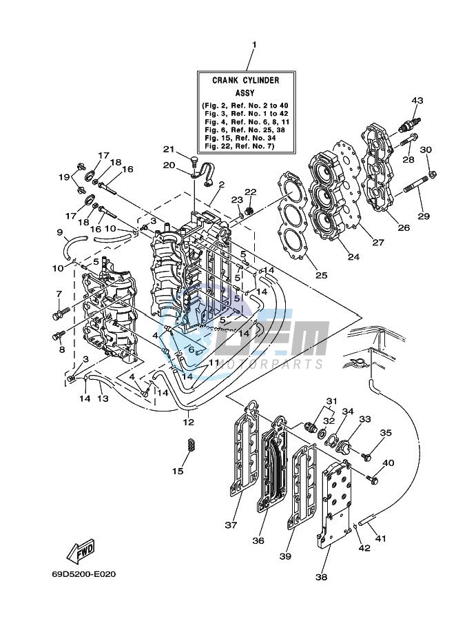 CYLINDER--CRANKCASE