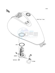 VN900 CLASSIC VN900BCFA GB XX (EU ME A(FRICA) drawing Fuel Pump