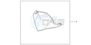 CBR600FAC drawing HIGH WINDSCREEN