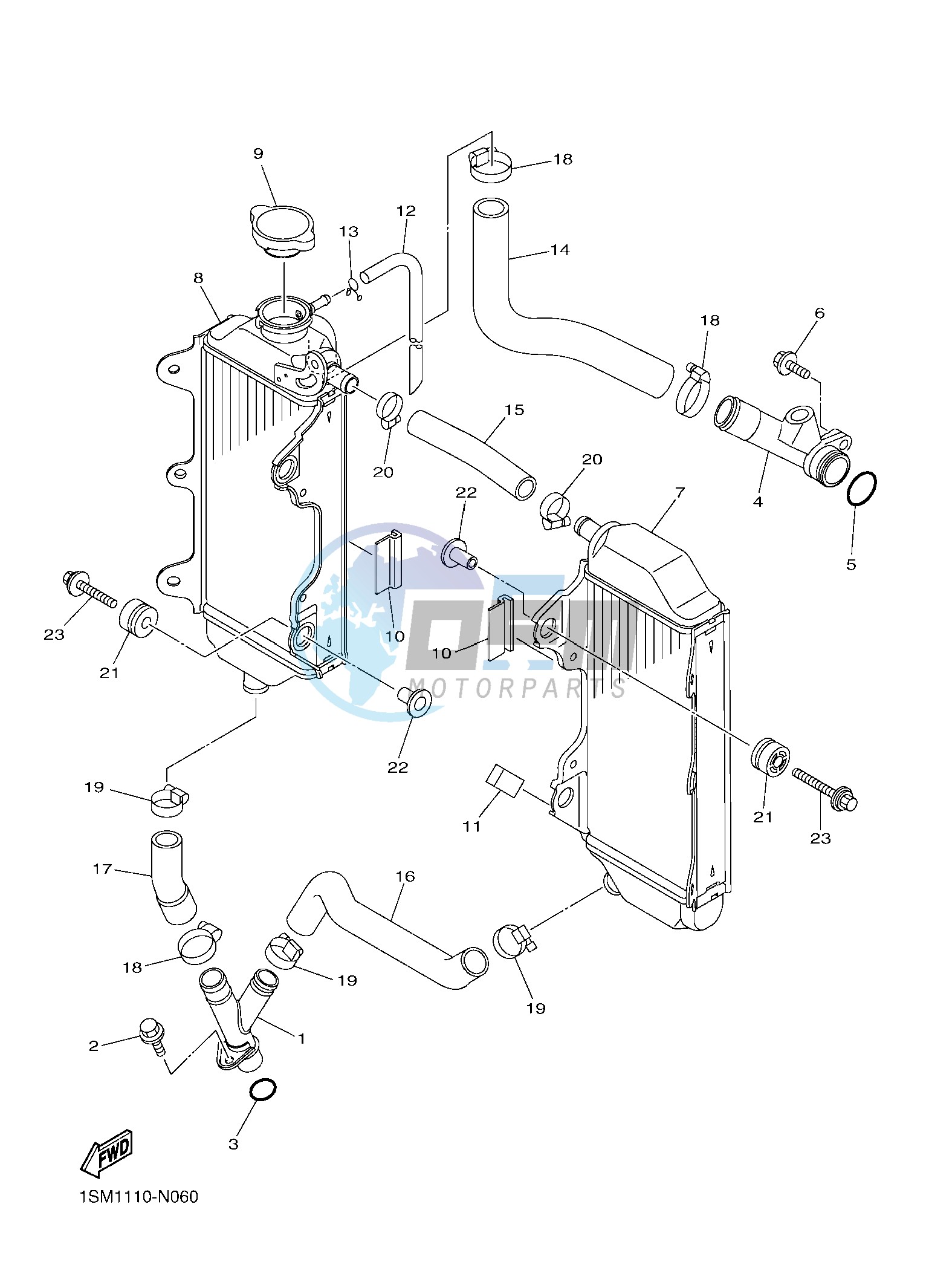 RADIATOR & HOSE