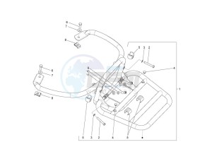 LX 125 4T ie E3 Touring drawing Rear luggage rack