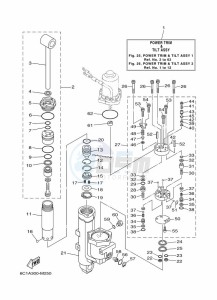 F40HETL drawing POWER-TILT-ASSEMBLY-1