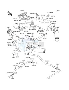 ZZR1200 ZX1200-C4H XX (EU ME A(FRICA) drawing Air Duct