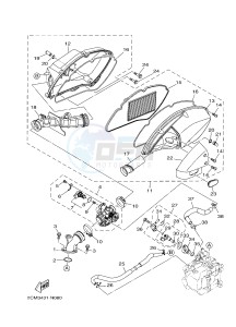 MW125A TRICITY 125 (2CMP 2CMR) drawing INTAKE