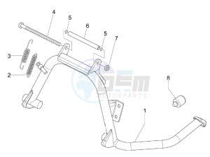 MP3 250 ie mic drawing Stand