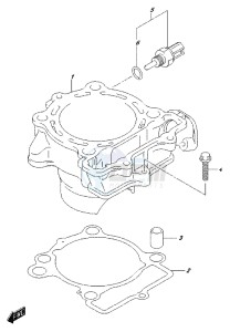 RM-Z250 drawing CYLINDER