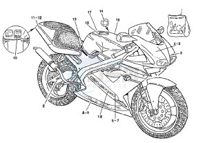 MITO EVOL.125 drawing LABEL COLOR “H”