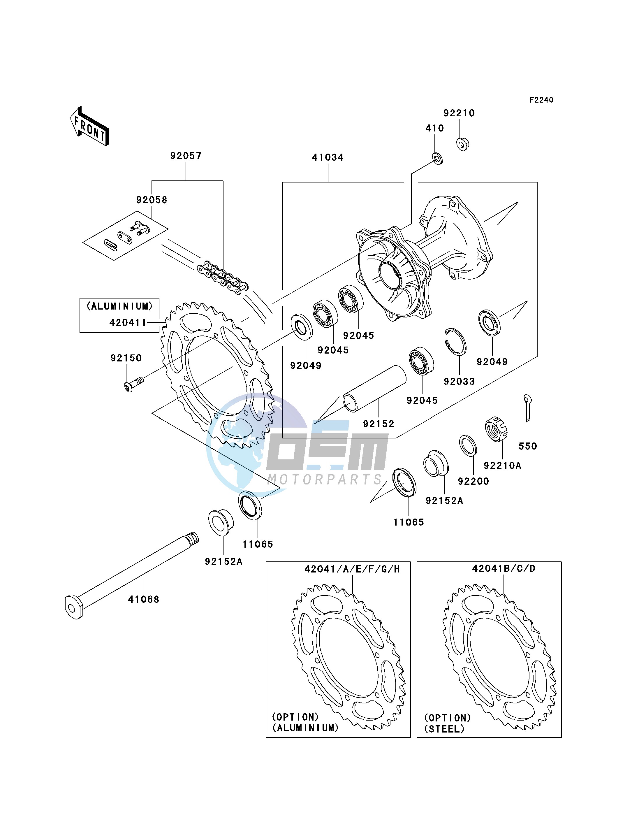 REAR HUB