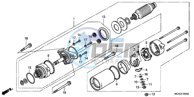 STARTER MOTOR