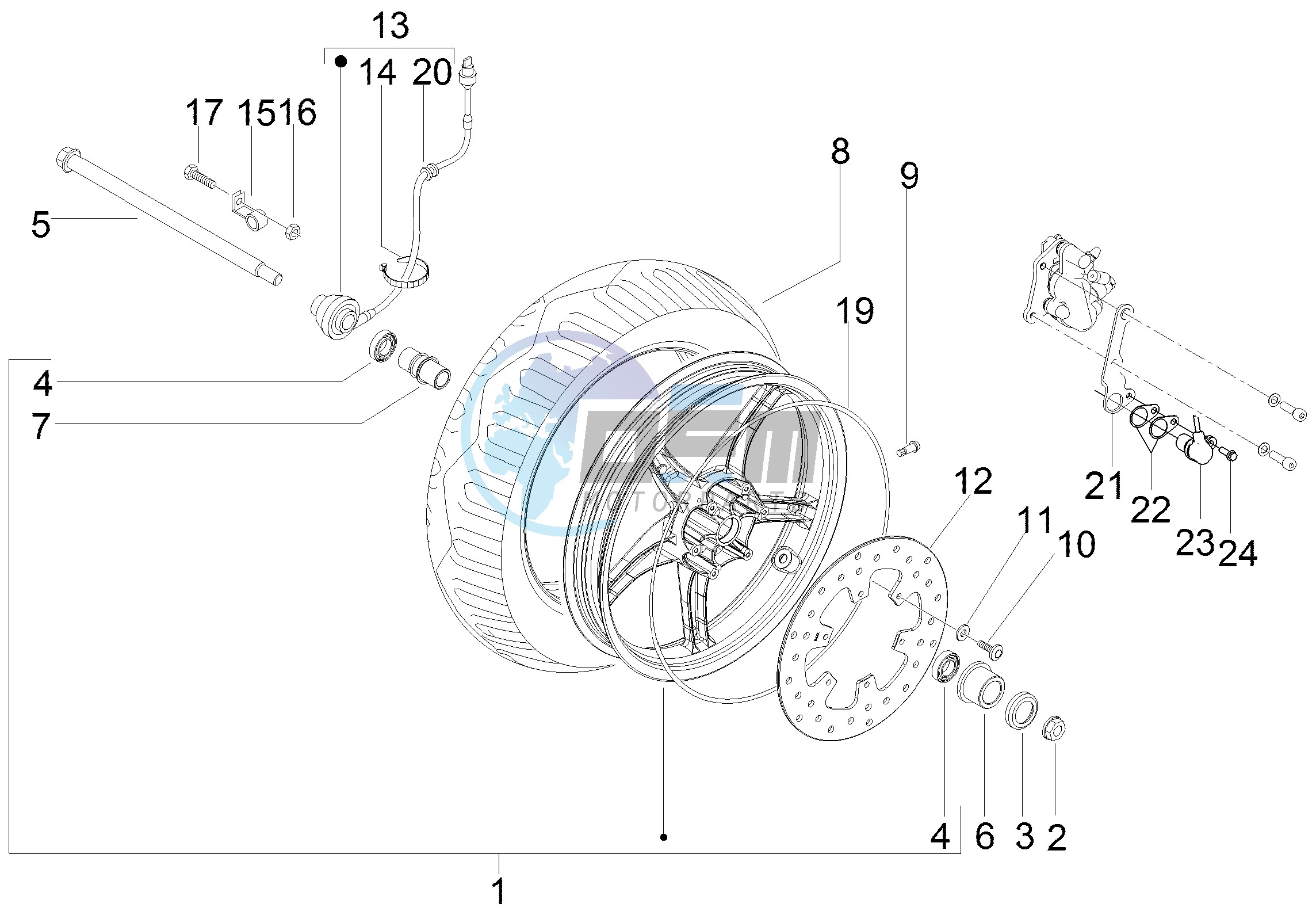 Front wheel