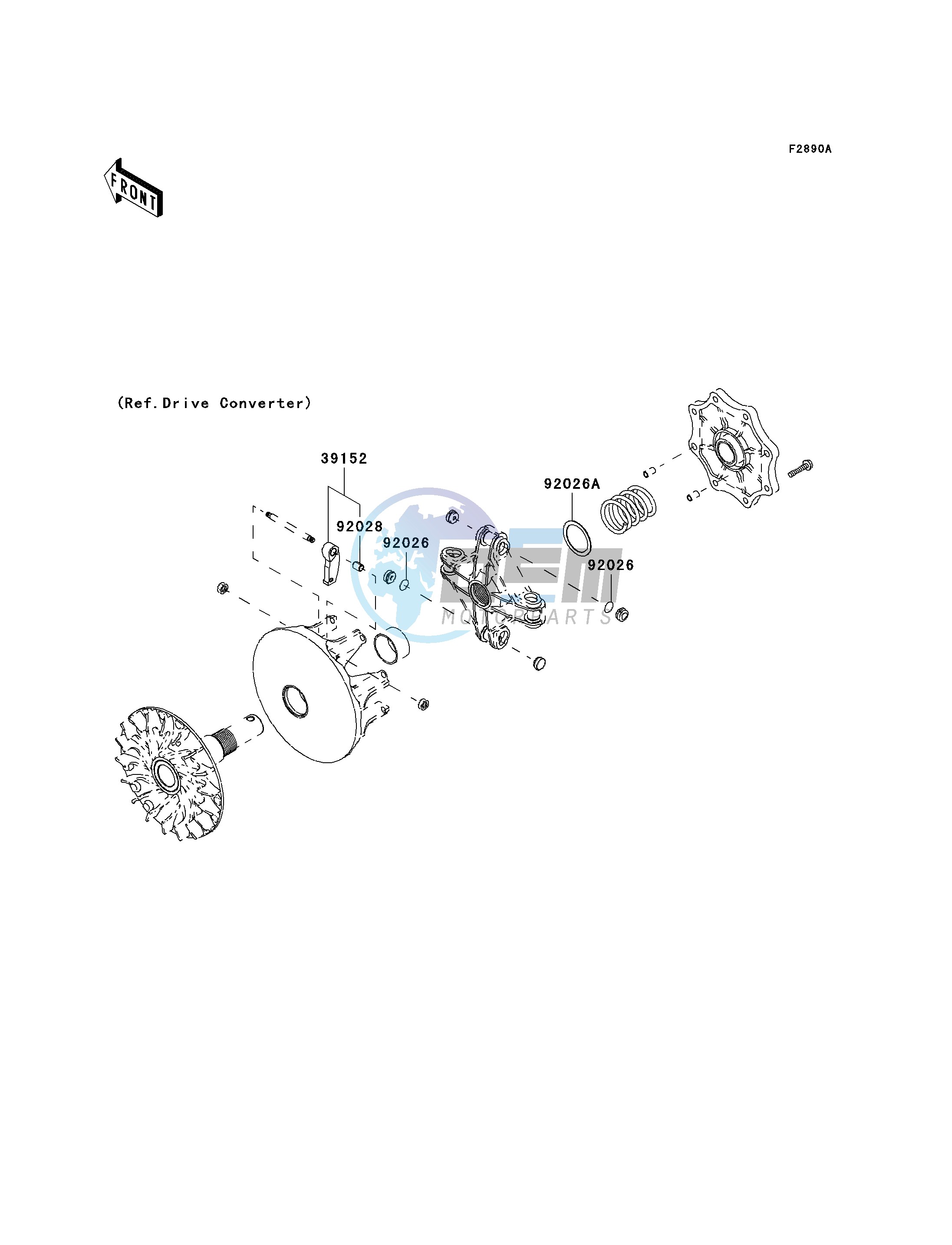 OPTIONAL PARTS-- DRIVE CONVERTER- -