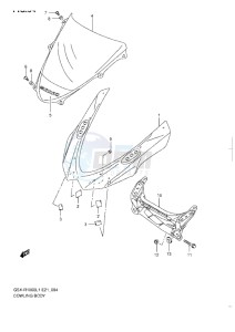 GSX-R1000 drawing COWLING BODY