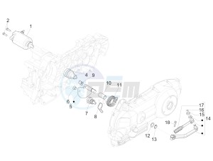 Liberty 125 4T Delivery E3 NEXIVE drawing Stater - Electric starter