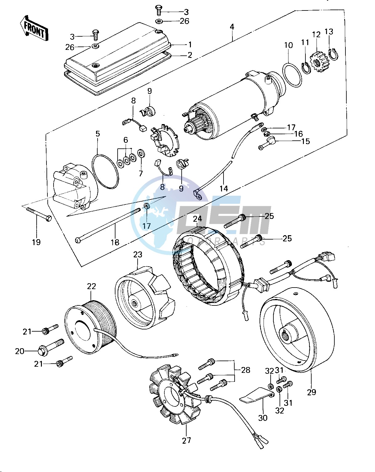 GENERATOR_STARTER MOTOR