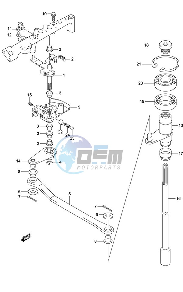 Clutch Shaft