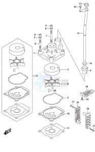 DF 40A drawing Water Pump