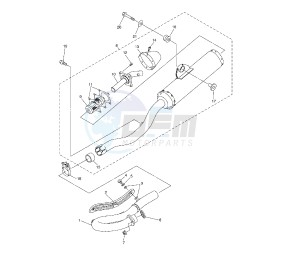 WR F 250 drawing EXHAUST