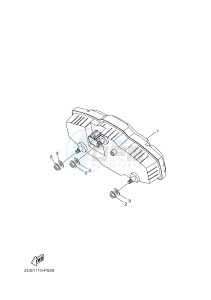 YXE700E YXE70WPXH WOLVERINE R-SPEC EPS (2MBD) drawing METER