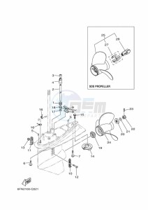 F130AETL drawing PROPELLER-HOUSING-AND-TRANSMISSION-2