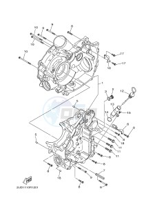 YFM700FWAD YFM70GPLG GRIZZLY EPS SE (B318) drawing CRANKCASE