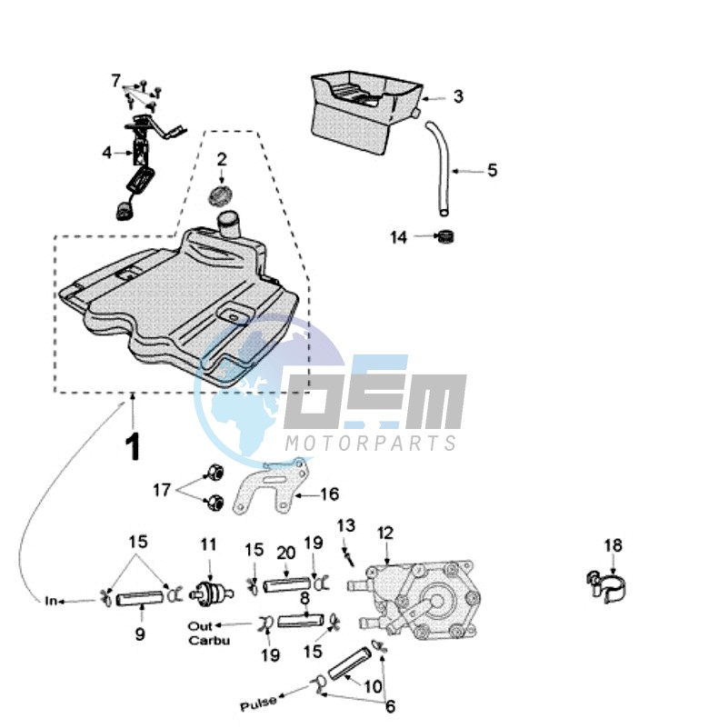 TANK AND FUEL PUMP TAIYOGIKEN