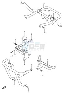 LT-F160 (P28) drawing FOOTREST