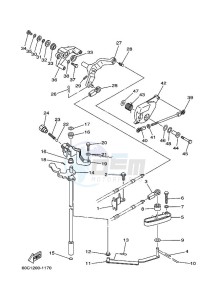 F100B drawing THROTTLE-CONTROL